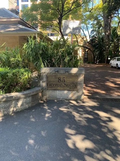 Street entrance at 85 George Street, Parramatta